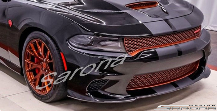 Custom Dodge Charger  Sedan Front Bumper (2015 - 2023) - $690.00 (Part #DG-019-FB)